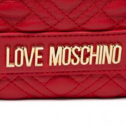 Γυναικείο Τσαντάκι Μέσης Love Moschino σε Χρώμα Κόκκινο JC4003PP1ELA0500