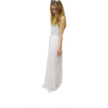 Φόρεμα Γάμου Fuego Fashion σε Χρώμα Λευκό 122-6046