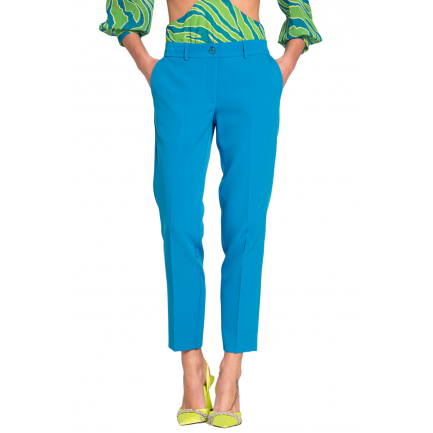 Matis Fashion Παντελόνι Γυναικείο σε Χρώμα Τιρκουάζ 3123401