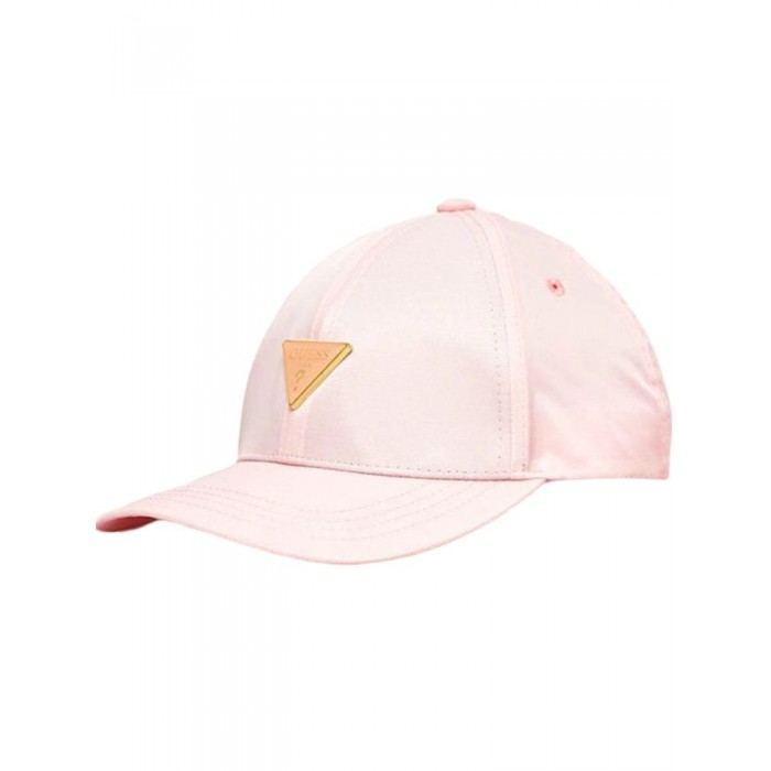 Guess Υφασμάτινο Καπέλο Jockey σε Χρώμα Ροζ AW8787NYL01-DPD