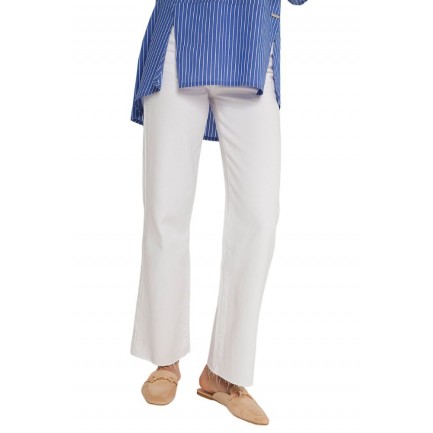 Matis Fashion Παντελόνι Τζιν Γυναικείο σε Χρώμα Λευκό 2122402