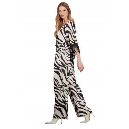 Matis Fashion Παντελόνα Γυναικεία Ψηλόμεση σε Χρώμα Βανίλια 3223414