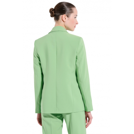 Matis Fashion Σακάκι Γυναικείο σε Χρώμα Μιντ 3124501