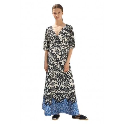 Desiree Μάξι Φόρεμα με σχέδιο στην πλάτη Γυναικείο σε Χρώμα Εμπριμέ 08.40081